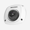 HIKvision 1080P indoor analog dome camera with smart IR, AGC, RGB-IR, built-in microphone, and 3-axis adjustment.