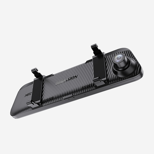 HIKvision AE-DC4928-N6PRO dash camera with 2K front, 1080P rear, Wi-Fi APP, GPS option, and parking assist.