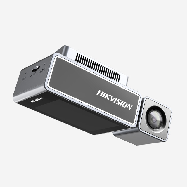 HIKvision AE-DC8222-C8PRO 4K dash cam with 2.45 inch IPS screen, Wi-Fi APP, ADAS, G-sensor, and voice control.