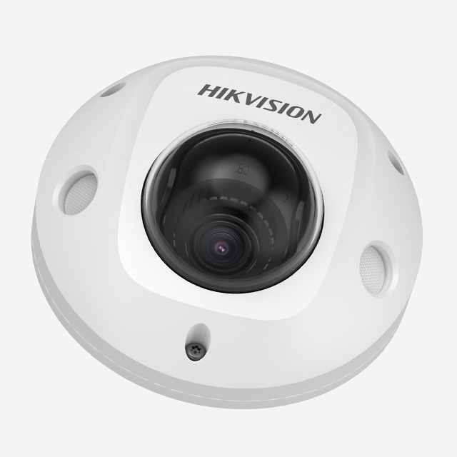 HIKvision 2MP indoor IP camera with 1080p, 30m IR night vision, WDR, Micro SD card support, and PoE/DC power.
