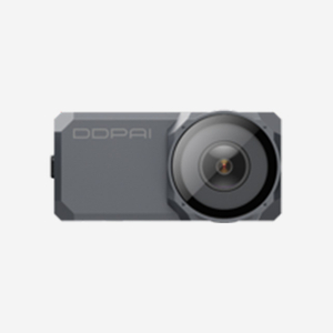 DDPAI Ranger M1 3K motorcycle riding camera with F1.55 lens, 145° wide view, IP67 waterproof, and advanced stabilization.