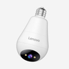 Lenovo Q1M-U 3MP Wi-Fi smart security camera with H.264 video, IR-CUT night vision, 2.4GHz wireless, and cloud storage.