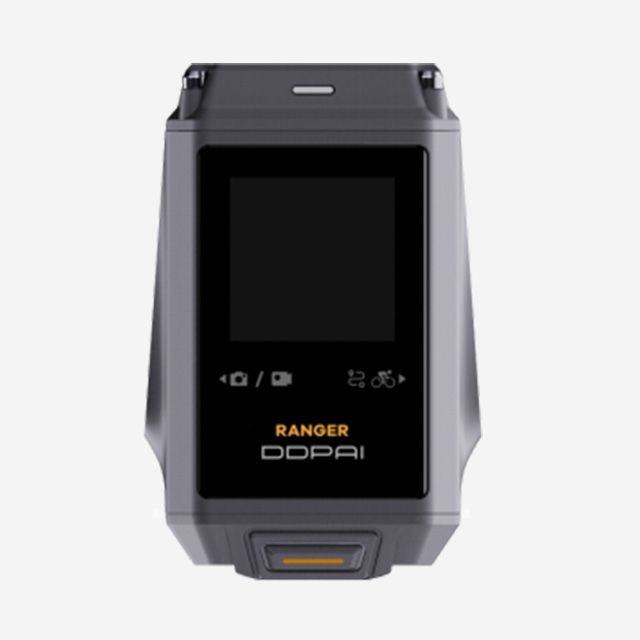 DDPAI Ranger 4K riding camera with F1.6 lens, 150° wide view, GPS, 128GB storage, and IP67 waterproof design.