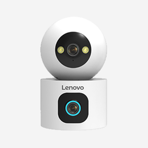 Lenovo XW2 10MP 5G dual-band smart PTZ camera with human tracking, night vision, and cloud storage support.
