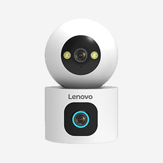 Lenovo XW2 10MP 5G dual-band smart PTZ camera with human tracking, night vision, and cloud storage support.
