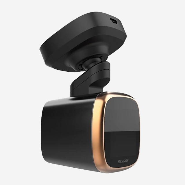 HIKvision AE-DC5113-F6S 1600P dash camera with 2-inch touch screen, WiFi, GPS, ADAS, and F1.6 night vision lens.