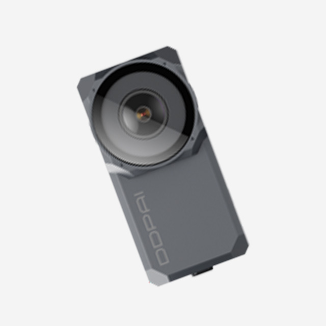 DDPAI Ranger M1 3K motorcycle riding camera with F1.55 lens, 145° wide view, IP67 waterproof, and advanced stabilization.