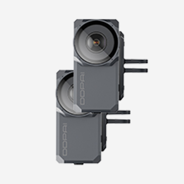 DDPAI Ranger M1 Dual 3K motorcycle riding camera with F1.55 lens, 145° wide view, IP67 waterproof, and dual-channel recording