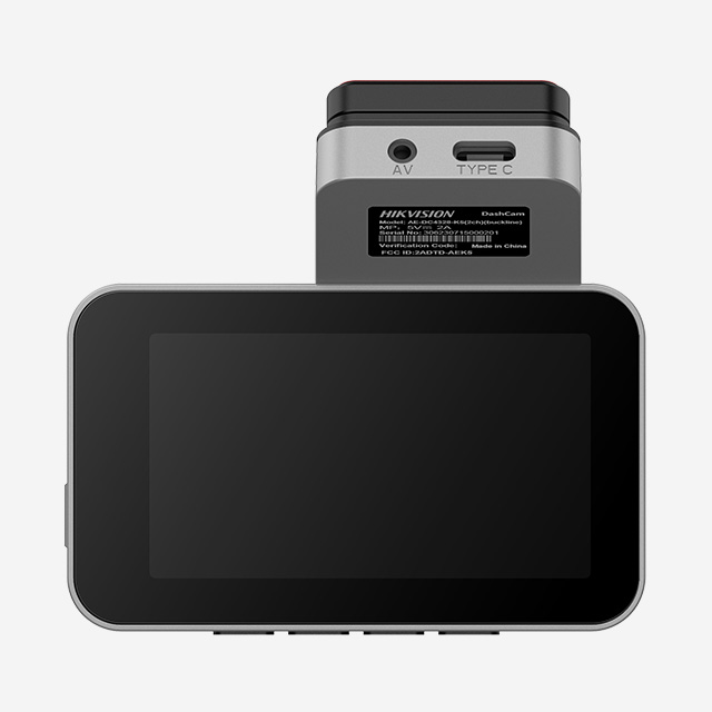 HIKvision Dual Channel Dash Camera AE-DC2328-C200S 1080P HD, WiFi, G-Sensor, 3