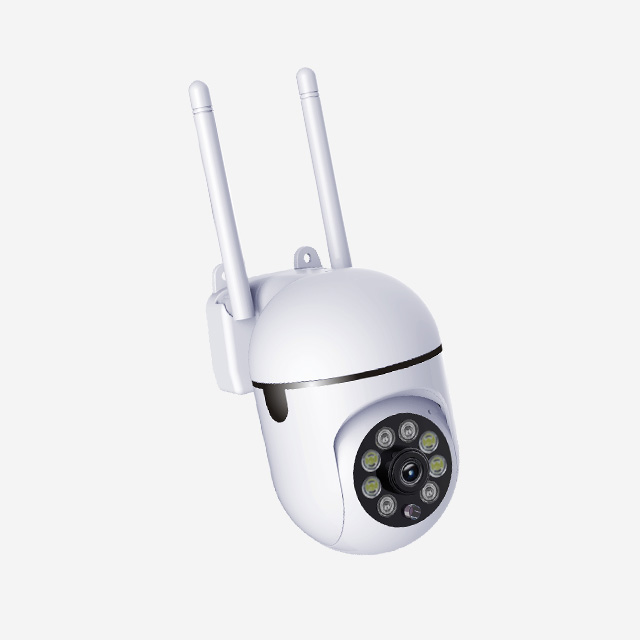 JOOAN A2R-U indoor Wi-Fi smart camera with 2MP HD, H.264 video, IR-CUT night vision, and cloud storage.