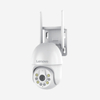 Lenovo X5Q PTZ dome camera 3MP with full-color night vision, automatic tracking, two-way audio, and mobile app.