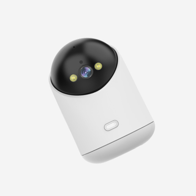 Lenovo C35 Wi-Fi Smart Camera with 1080P HD, 3MP lens, full-color night vision, cloud storage, two-way audio, and app control