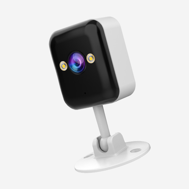 JOOAN A6M-U outdoor Wi-Fi dual-lens camera with 2MP HD, H.264 video, night vision, 2.4GHz Wi-Fi, and Cam720 app control.