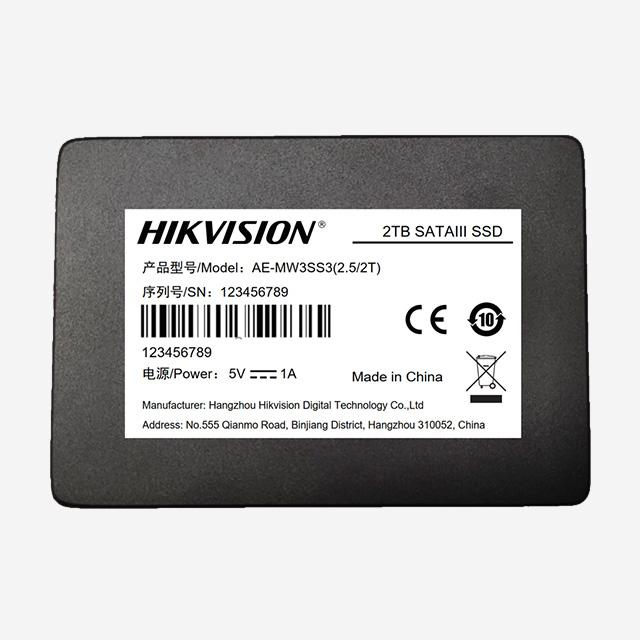 HIKvision SSD card with 512GB, 1TB, 2TB, SATA III 6Gbps, NCQ, TRIM, designed for vehicle monitoring.