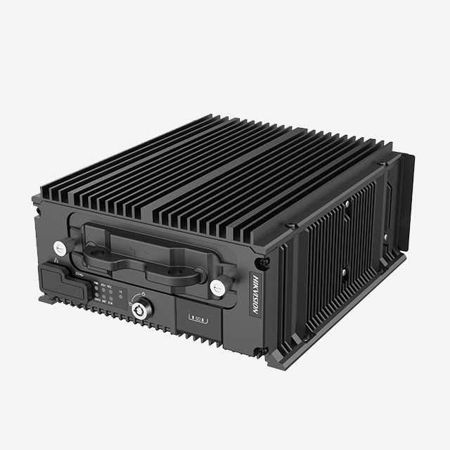 HIKvision AE-MD7083 8-channel mobile DVR with 4G, GPS, Wi-Fi, HDD/SSD backup, and AI driver assistance features