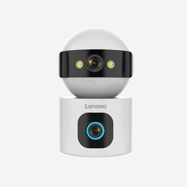 Lenovo XW1-U Wi-Fi Smart Camera with 1080P HD, 360 degree PTZ, night vision, cloud storage, and human detection.