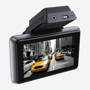 HIKvision dash camera with 2K front and 1080P rear, Wi-Fi, touch screen, G-Sensor, APP support.