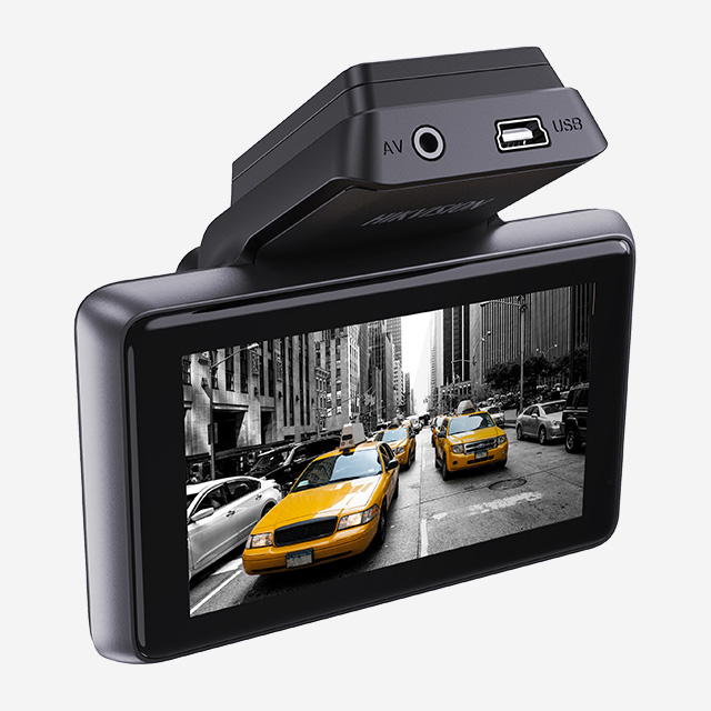 HIKvision 2K Dash Camera AE-DC4328-K5 1440P front, 1080P rear, touch screen, WiFi, G-Sensor.