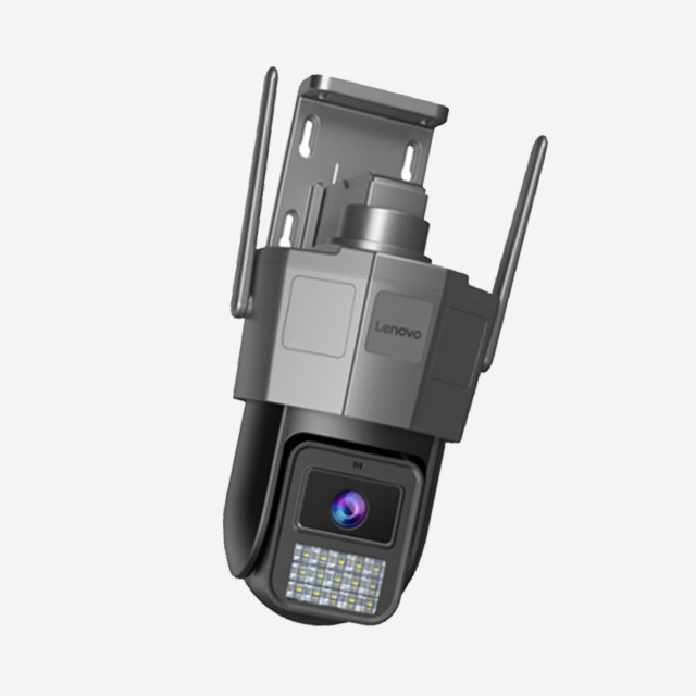 Lenovo Smart Camera X6Q 3MP dome with PTZ, night vision, auto tracking, two-way audio, ONVIF support, and waterproof housing.