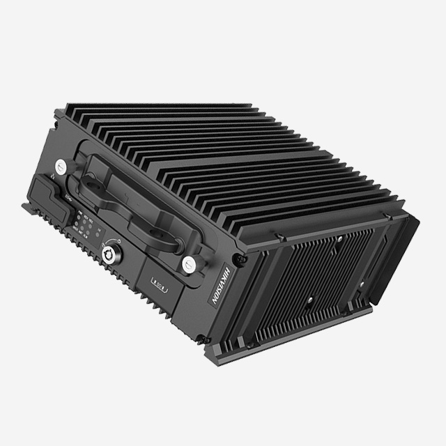 HIKvision AE-MD7083 8-channel mobile DVR with 4G, GPS, Wi-Fi, HDD/SSD backup, and AI driver assistance features