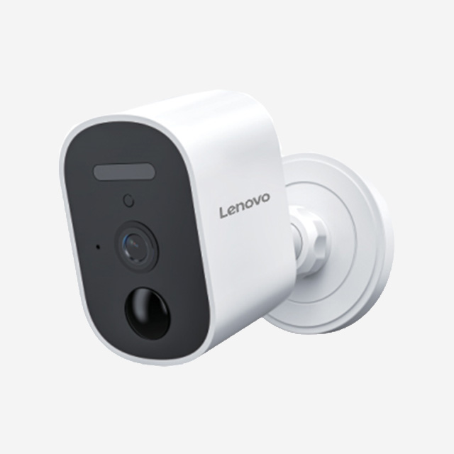 Lenovo Smart Camera JA-S7 (4G) with smart power-saving modes, low-battery alerts, auto restart, and event recording function.