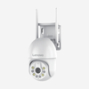 Lenovo X5Q-4G PTZ dome camera 3MP with full-color night vision, automatic tracking, two-way audio, and mobile app.