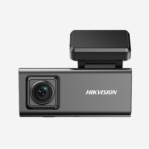 HIKvision 3-channel dash camera with 1080P front, 720P IR cabin, 1080P rear, GPS, WiFi, ADAS, G-Sensor, and TF card support.